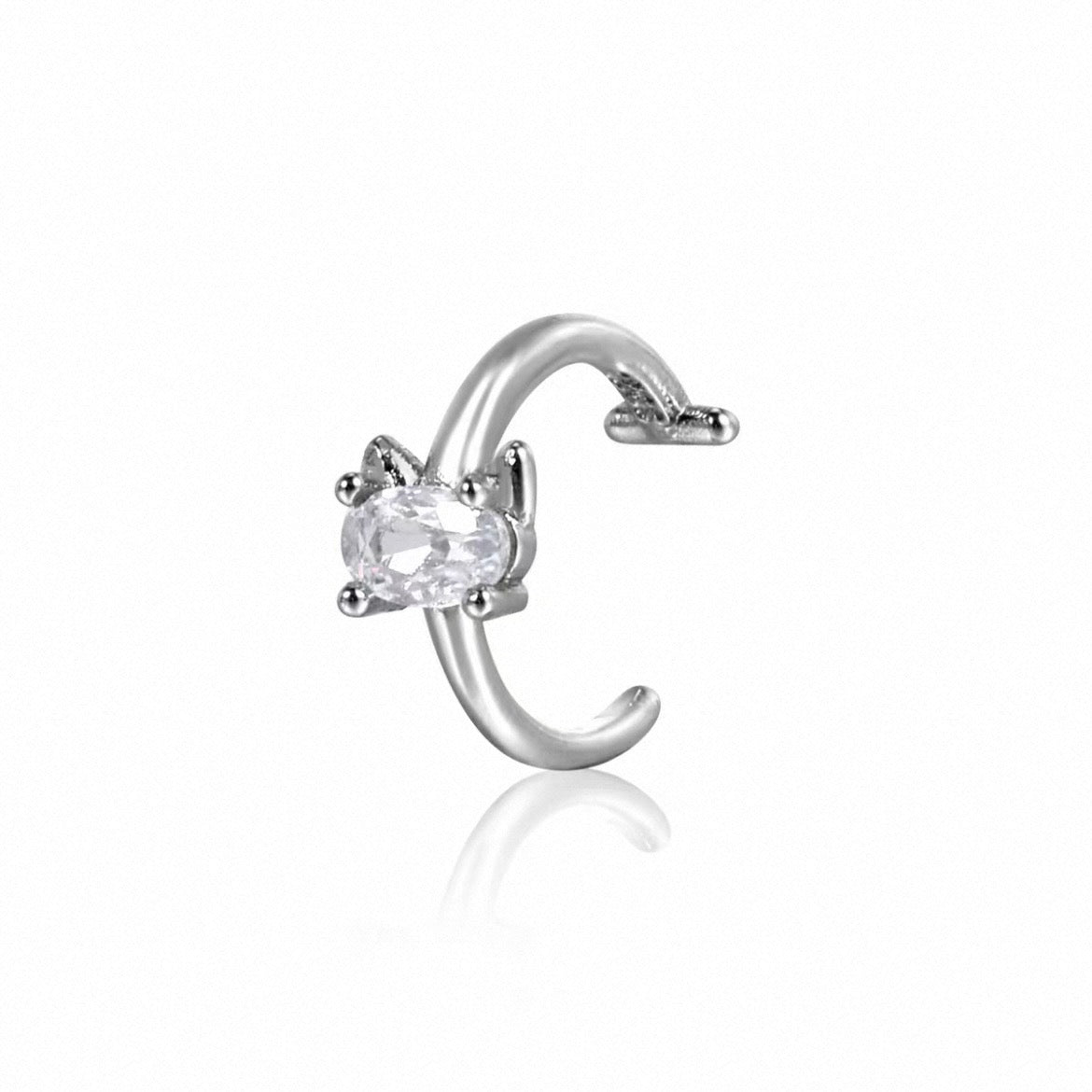 Cat-Shaped Lip Studs