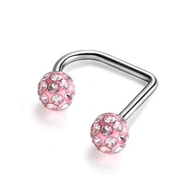 Devil's Pointed Cone Lip Stud Earring