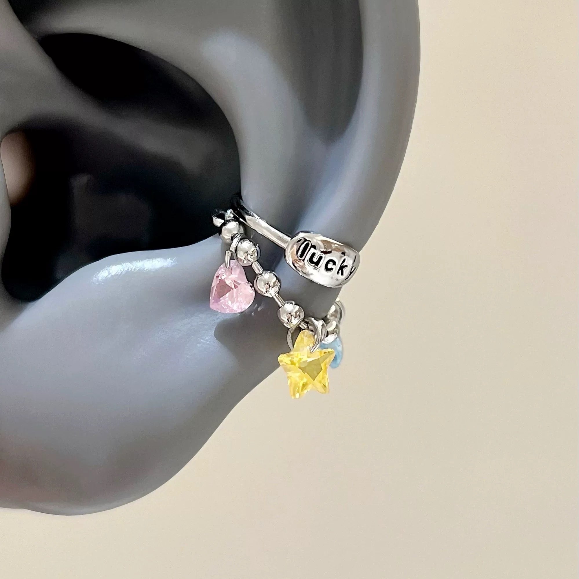 Fireworks earring