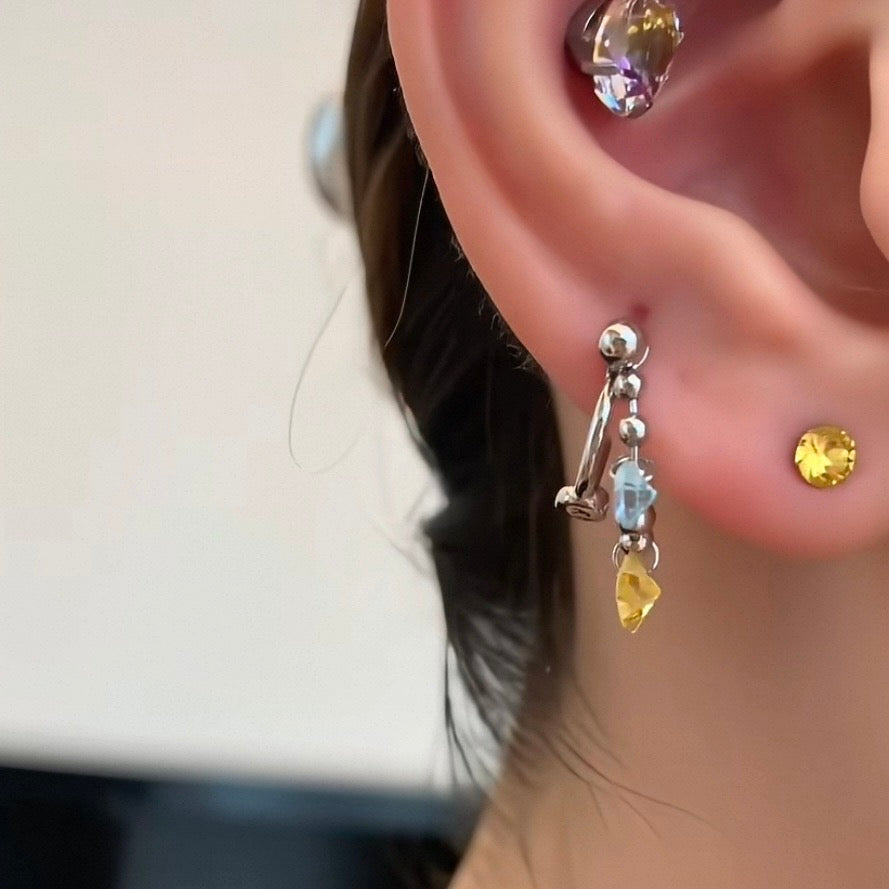 Fireworks earring