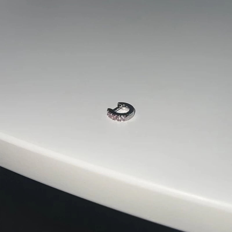 Signature Pink Zirconia Earring King
