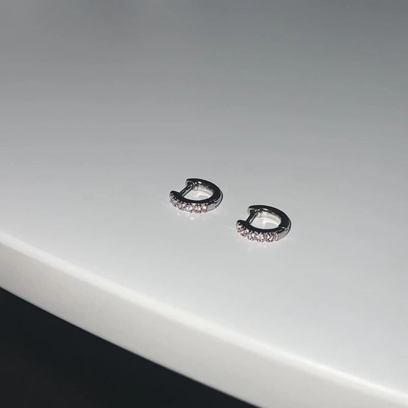 Signature Pink Zirconia Earring King