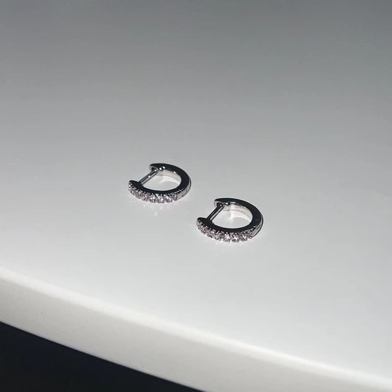 Signature Pink Zirconia Earring King