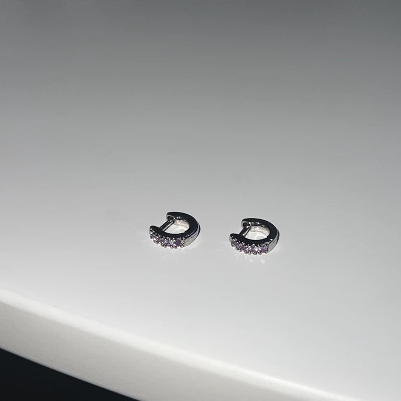 Signature Purple Zirconia Earring King