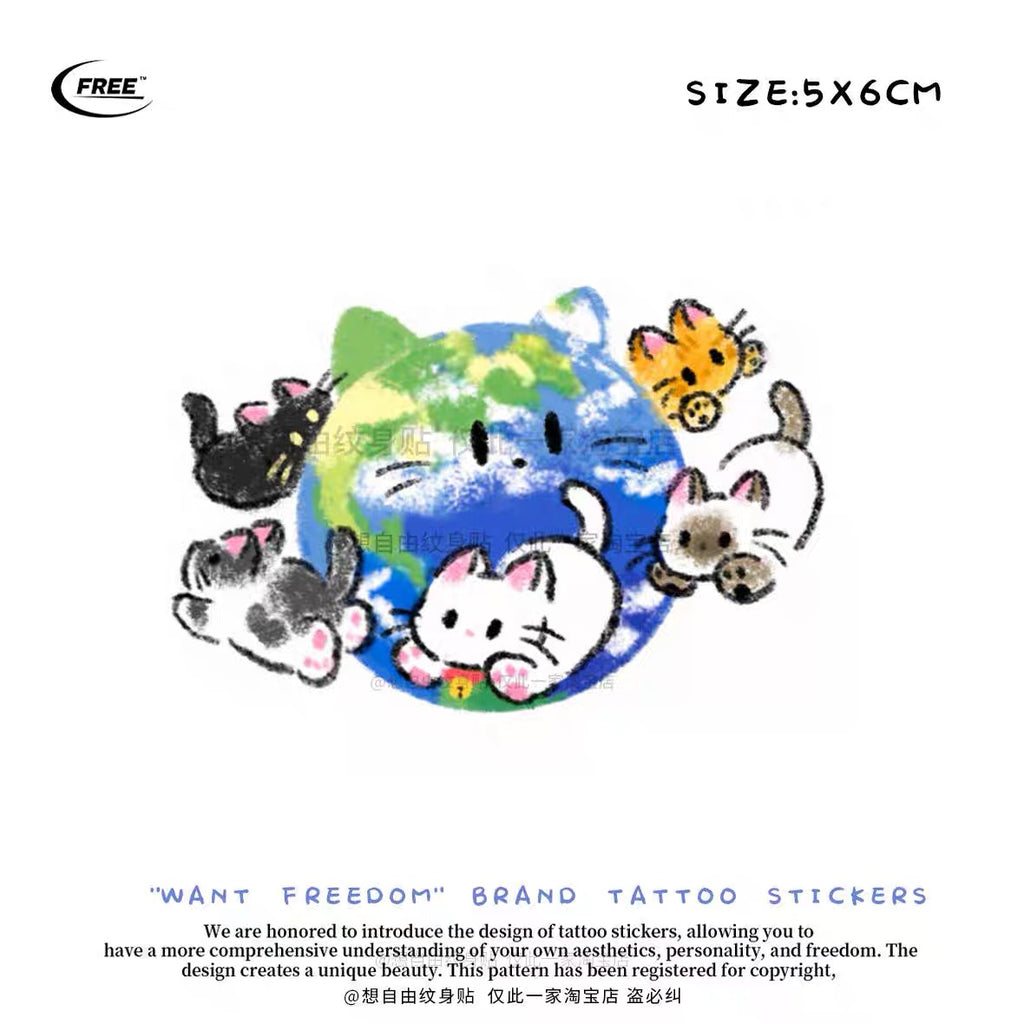 Kittens circling the Earth