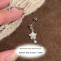 Five Pointed Star Earrings