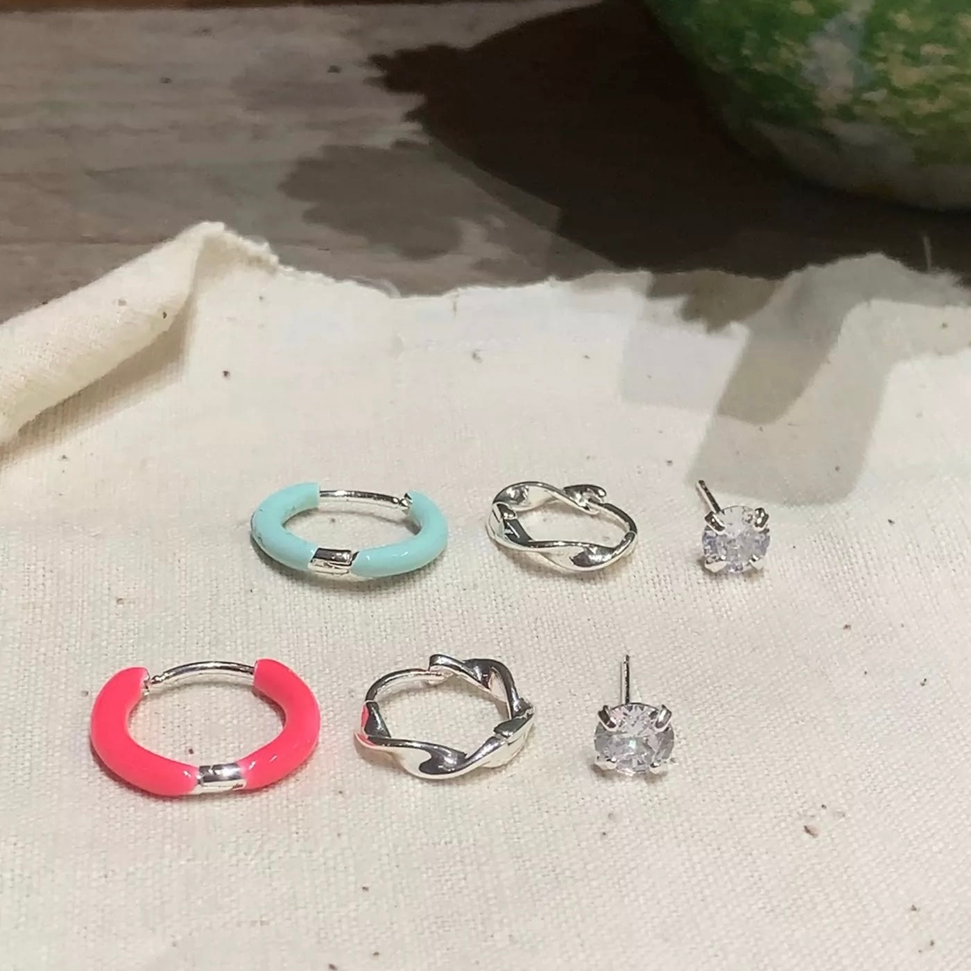 Morandi Earrings Set