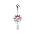 Titanium Alloy Barbel Navel Stud