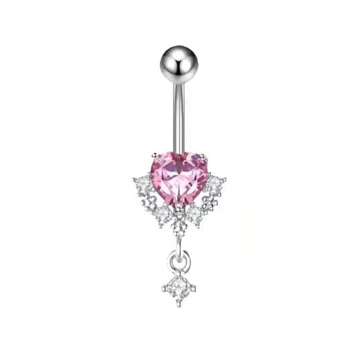 Titanium Alloy Barbel Navel Stud