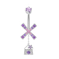 Don Quixote's Windmills (Navel Stud)