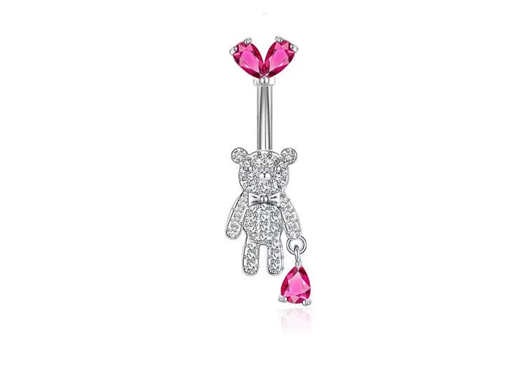Balloon Bear Navel Stud