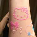 Hello Kitty Glitter Tattoo Sticker