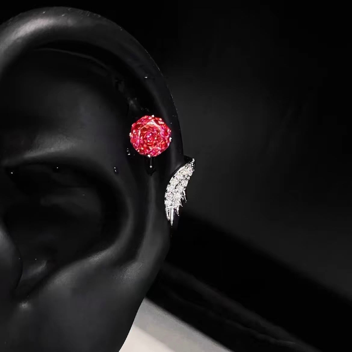 Flash Millennium Rose Earrings