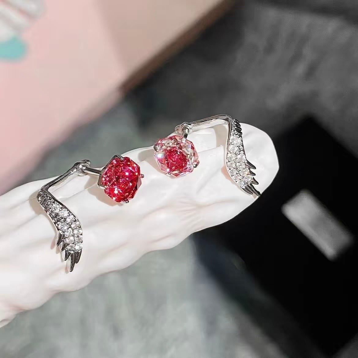 Flash Millennium Rose Earrings