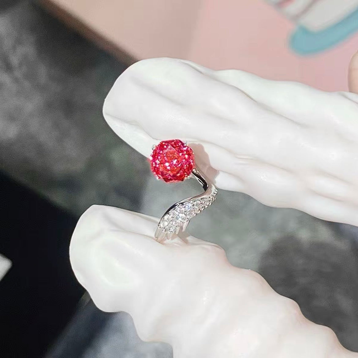 Flash Millennium Rose Earrings