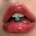 Mermaid  Titanium Tongue studs