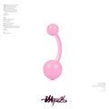 Soft Pink Neon Navel Stud