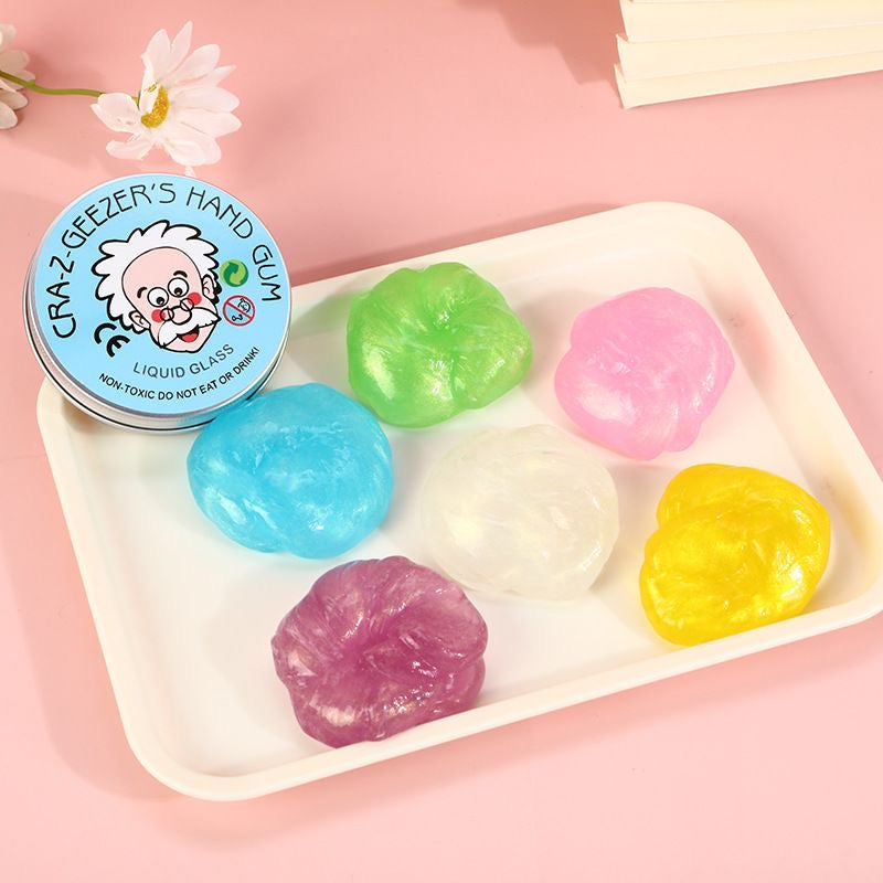 “Old Man's Head” Liquid Glass Putty